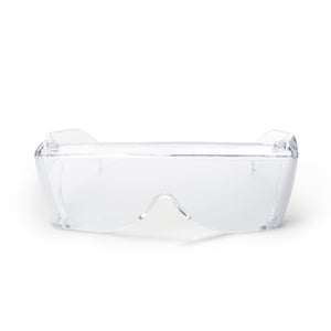 Protective Goggles Ocushield Clear Tint Polycarbonate Lens Clear Frame Elastic Strap 2125B.FGX