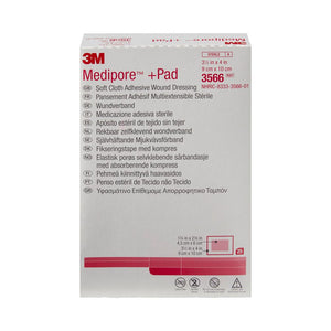 Wound Dressing, 3½" x 4", Pad Size 1¾" x 2 3/8" 3566-25