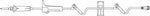 Primary IV Administration Set BBraun Gravity 2 Ports 60 Drops / mL Drip Rate Without Filter 96 Inch Tubing Solution NF1190