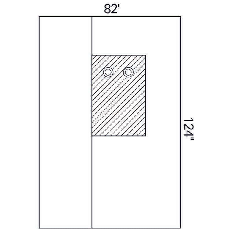 Orthopedic Drape Shoulder Split Drape 60 W X 112 L Inch Sterile 89559