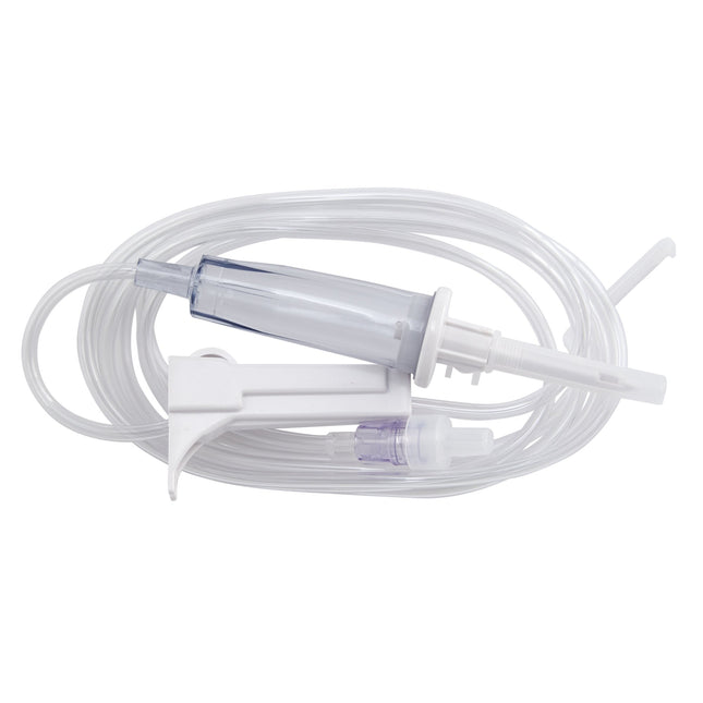 B. Braun Medical | Primary IV Administration Set BBraun Gravity Without Ports 15 Drops / mL Drip Rate Without Filter 79 Inch Tubing Solution | V1402