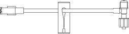 B. Braun Medical | IV Extension Set Standard Bore 6 Inch Tubing Without Filter | 471953