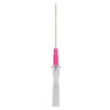 Peripheral IV Catheter Angiocath 20 Gauge 1.88 Inch FEP Polymer Straight Hub Non Blood Control Non-Safety