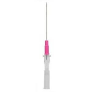 BD Angiocath 20G IV Catheter 1.88 Inch - Pink FEP Polymer Without Safety Feature 381137-BX
