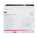 I.V. Dressing 3M Tegaderm Adhesive / Film 2-3/4 X 3-1/4 Inch Sterile 1633-100