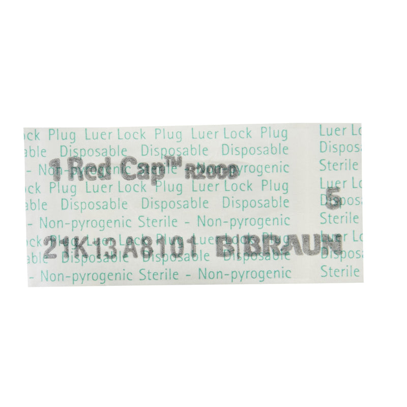 BBraun Luer Replacement Cap Red Cap R2000B-1