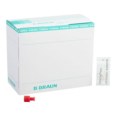 BBraun Luer Replacement Cap Red Cap