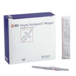 BD Insyte Autoguard 20G 1" Peripheral IV Catheter with Retracting Safety Needle 381533-BX