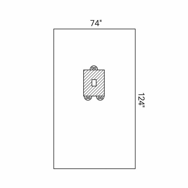 O&M Halyard Inc | Abdominal Drape Pediatric Laparotomy Drape II 74 W X 124 L Inch Sterile | 66886-1