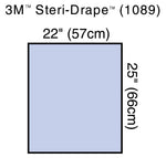 Utility Sheet with 3M Biocade Fabric, 22" x 25" 1089-2