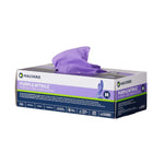 Halyard Exam Glove Purple Nitrile NonSterile Nitrile Standard Cuff Length Textured Fingertips Purple Chemo Tested 55082-BX/100