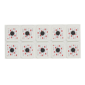 Monitoring Electrode with Abrader, Radiolucent Stud 2570-50