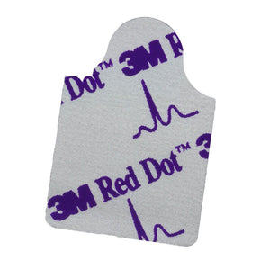Monitoring Electrode, Conductive Adhesive, 2cm x 2cm, Tab Style, 10/card 2360-100