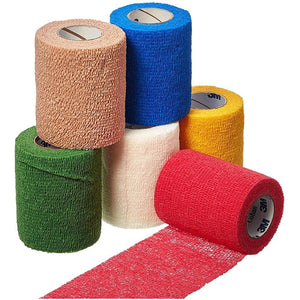 Self-Adherent Wrap, 2" x 5 yds, Latex Free (LF), Tan, Non-Sterile 2082-36