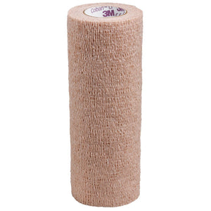 Cohesive Bandage 3M™ Coban LF 6 Inch X 5 Yard Self-Adherent Closure Tan 2086-12