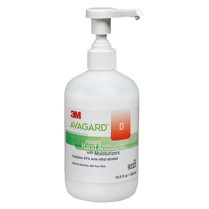 Instant Hand Sanitizer Antiseptic Pump Bottle, 500mL | 9222-12 | SurgiMac
