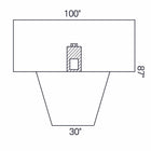 O&M Halyard Inc | Urological Drape Lithotomy Drape 87 W X 30 W X 100 L Inch Sterile | 89203