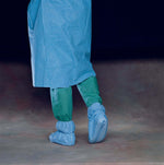Shoe Cover Ankle Guard® Ankle High Nonskid Sole Blue NonSterile 69353-90