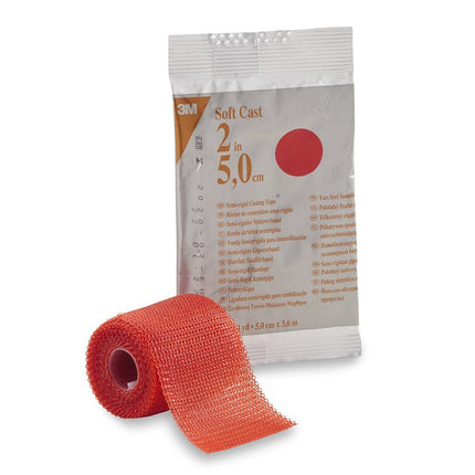 Soft Casting Tape, Red, 2" x 4 yds | 82102R-10 | SurgiMac