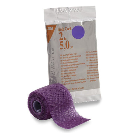 Soft Casting Tape, Purple, 2" x 4 yds | 82102U-10 | SurgiMac