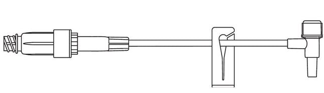 B. Braun Medical | IV Extension Set UltraSite Needle-Free Port Small Bore 5 Inch Tubing Without Filter | 473440