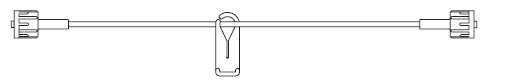 IV Extension Set 31 Inch Tubing V5450