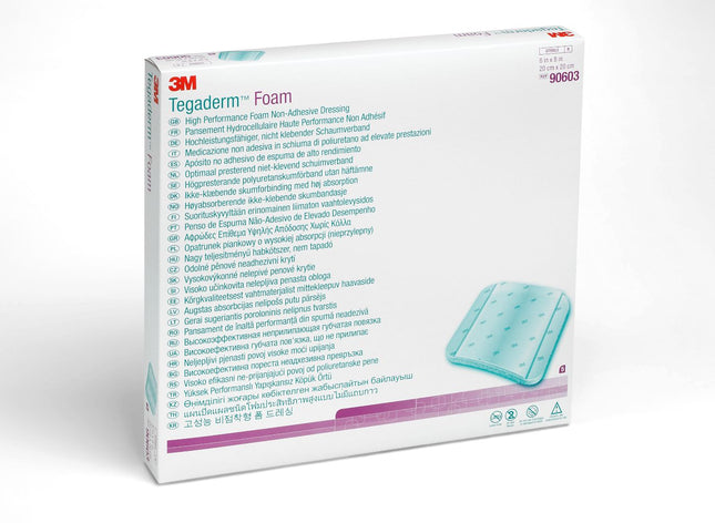 3M | Non-Adhesive Foam Dressing, 8" x 8" | 90603-5