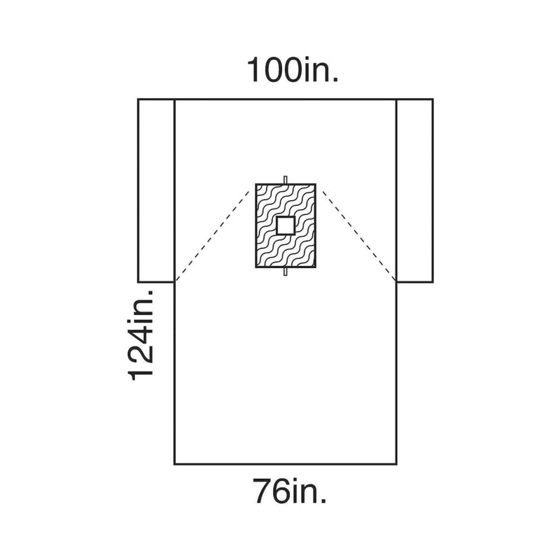 Surgical Drape Breast Drape 100 W X 76 W X 124 L Inch Sterile 89236