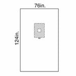 Surgical Drape Minor Procedure Drape 76 W X 124 L Inch Sterile 89209