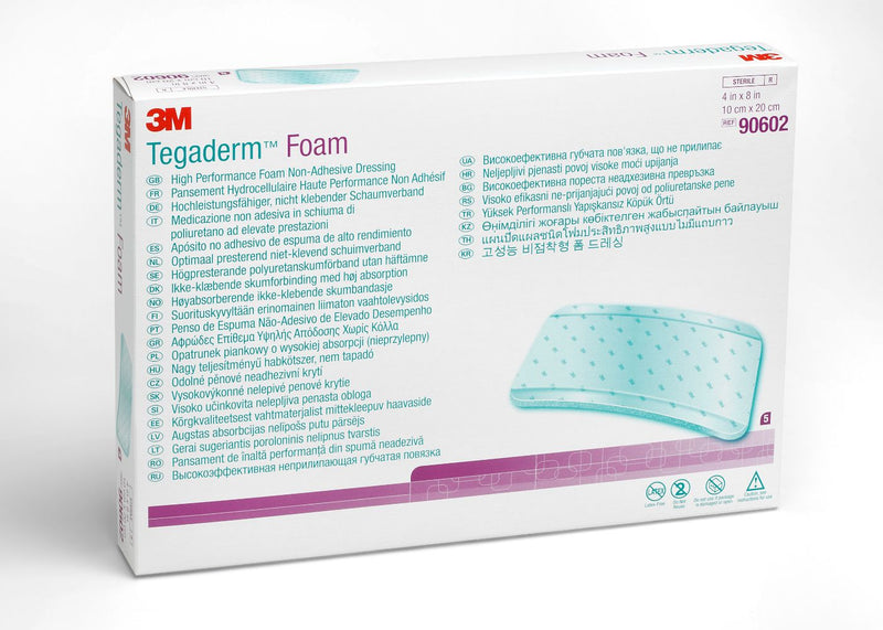 Non-Adhesive Foam Dressing, 4
