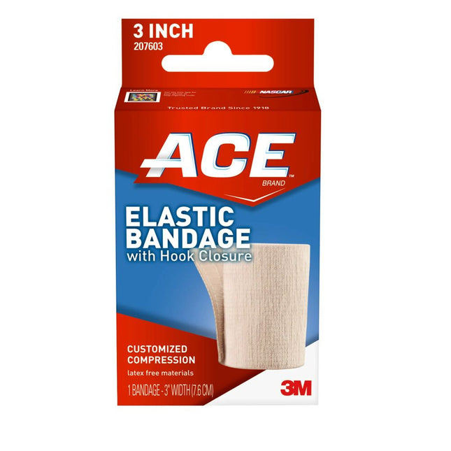 3M | 3" Elastic Bandage with Hook Closure | 207603-72