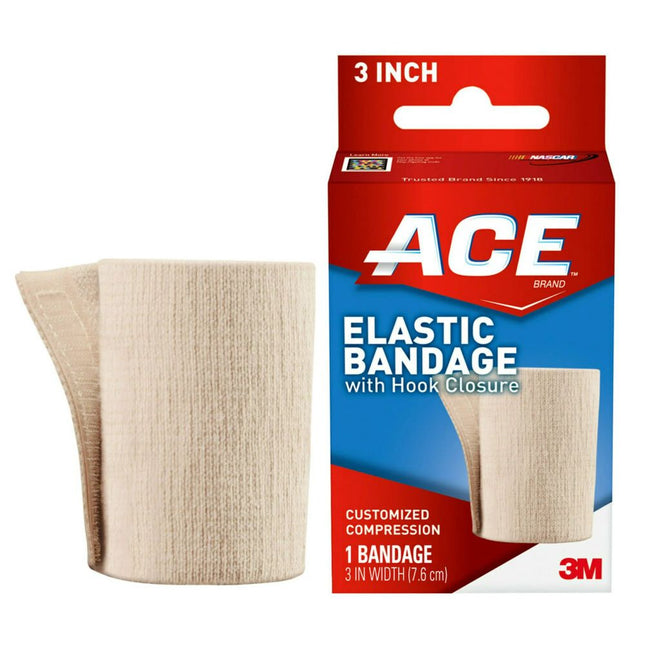 3M | 3" Elastic Bandage with Hook Closure | 207603-72