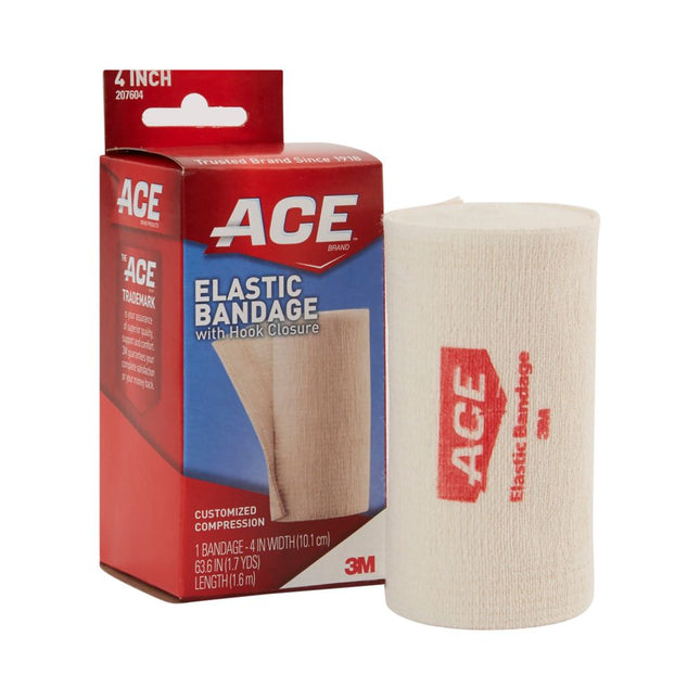 3M | 4" Elastic Bandage with Hook Closure | 207604-72