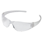 MCR Safety / Crews Inc | Safety Glasses Checkmate® Flexible Bayonet Temple Clear Tint Polycarbonate Lens Clear Frame Over Ear One Size Fits Most | CK100