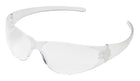 MCR Safety / Crews Inc | Safety Glasses Checkmate® Flexible Bayonet Temple Clear Tint Polycarbonate Lens Clear Frame Over Ear One Size Fits Most | CK110