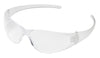 Safety Glasses Checkmate® Flexible Bayonet Temple Clear Tint Polycarbonate Lens Clear Frame Over Ear One Size Fits Most