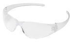 Safety Glasses Checkmate® Flexible Bayonet Temple Clear Tint Polycarbonate Lens Clear Frame Over Ear One Size Fits Most CK110