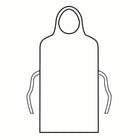 O&M Halyard Inc | General Purpose Apron Bib Style White Disposable | 69350-100