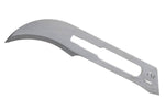 MYCO Surgical Blade Glassvan Carbon Steel No. 12 Sterile Disposable Individually Wrapped 2001T-12