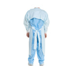 Chemotherapy Procedure Gown Blue NonSterile ASTM F739-12 Disposable 69606