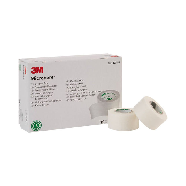 3M | Paper Surgical Tape, 1" x 10 yds | 1530-1-12