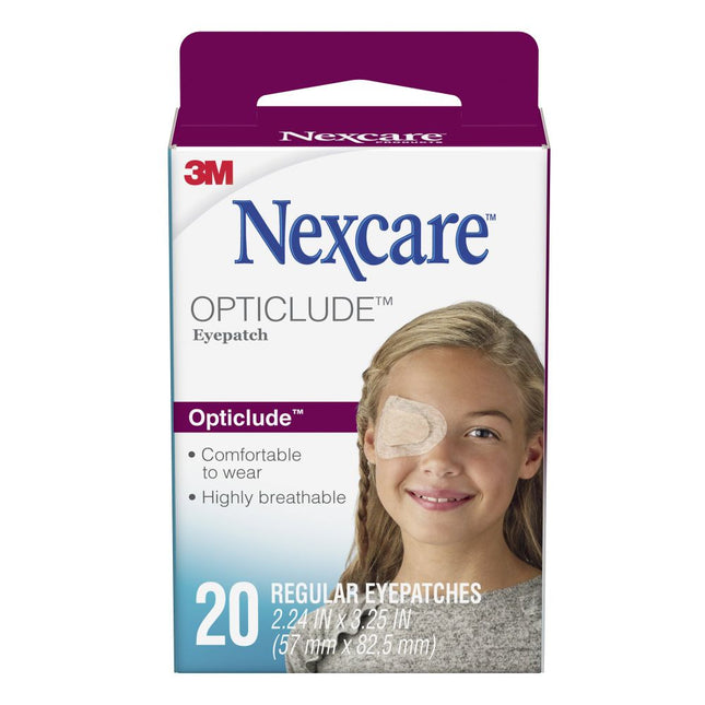 3M | Regular Size Eye Patch, 3¼" x 2¼" | 1539-20