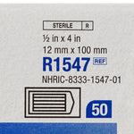 Reinforced Skin Closure, ½" x 4", 6 strips/env R1547-50