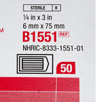 Blend Tone Skin Closure, ¼" x 3", 3 strips/env B1551-50