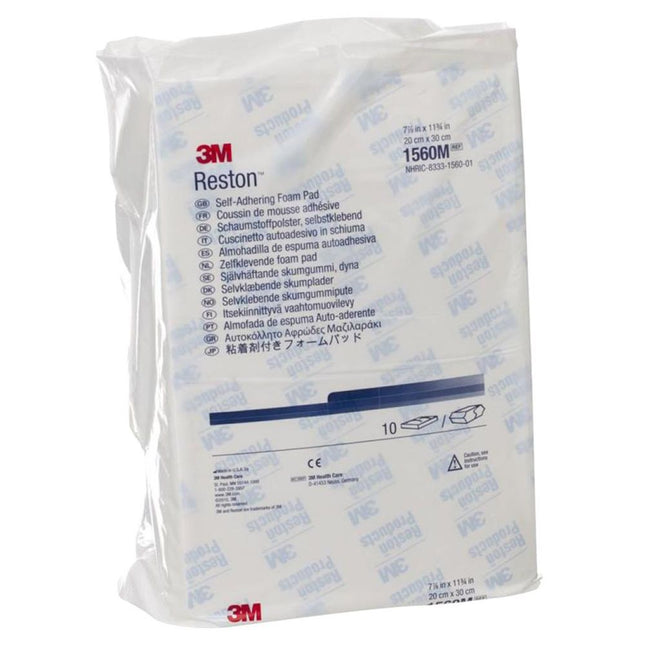 3M | Medium Support Foam Pads, 7 7/8" x 11¾" (7/16" thick) | 1560M-10