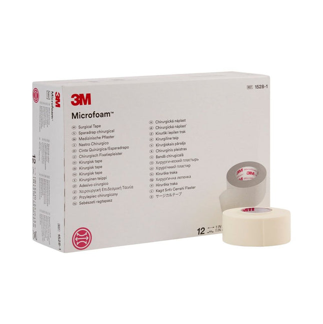 3M | Surgical Tape, 1" x 5½ yds (stretched) | 1528-1-12