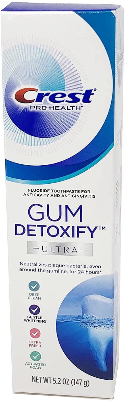 Crest Gum Detoxify Deep Clean Toothpaste, 4 ct. 267234
