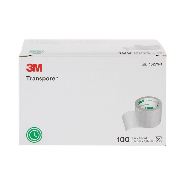 3M | Surgical Tape, Single Use, 1" x 1½ yds, Transparent | 1527S-1-100