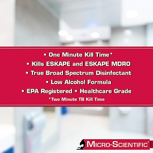 Opti-Cide Max Surface Disinfectant Cleaner Alcohol Based Manual Pour Liquid 1 gal M60035