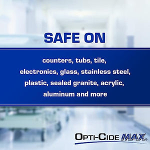 Opti-Cide Max Surface Disinfectant Cleaner Alcohol Based Manual Pour Liquid 1 gal M60035
